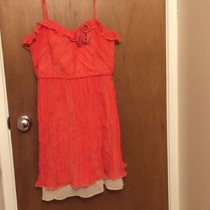 Dress: above the knees